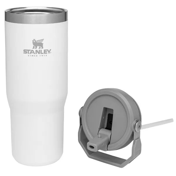 Stanley 30 oz Stainless Steel Ice Flow Flip Straw Tumbler